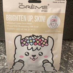The crème shop brighten up skin mask